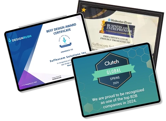 Infynex award certificate